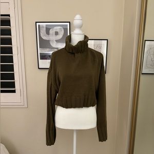 Knitted Turtleneck Sweater